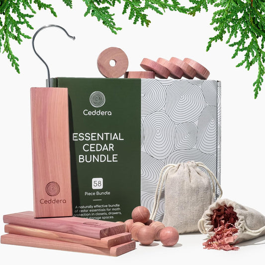 Ceddera Essential Cedar Bundle - 58 piece set